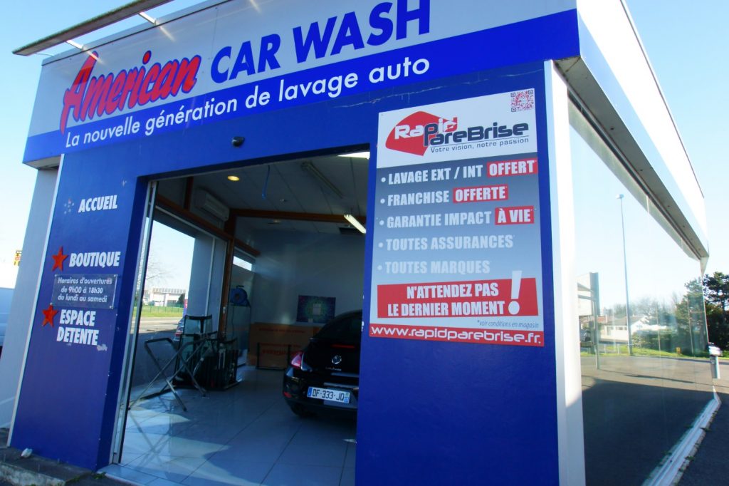 American Car Wash et Rapid PareBrise, tout pour le bien
