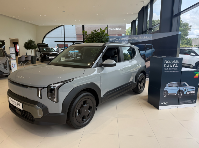 À Saint-Herblain, Julien Lebrun nous parle de la nouvelle KIA EV2
